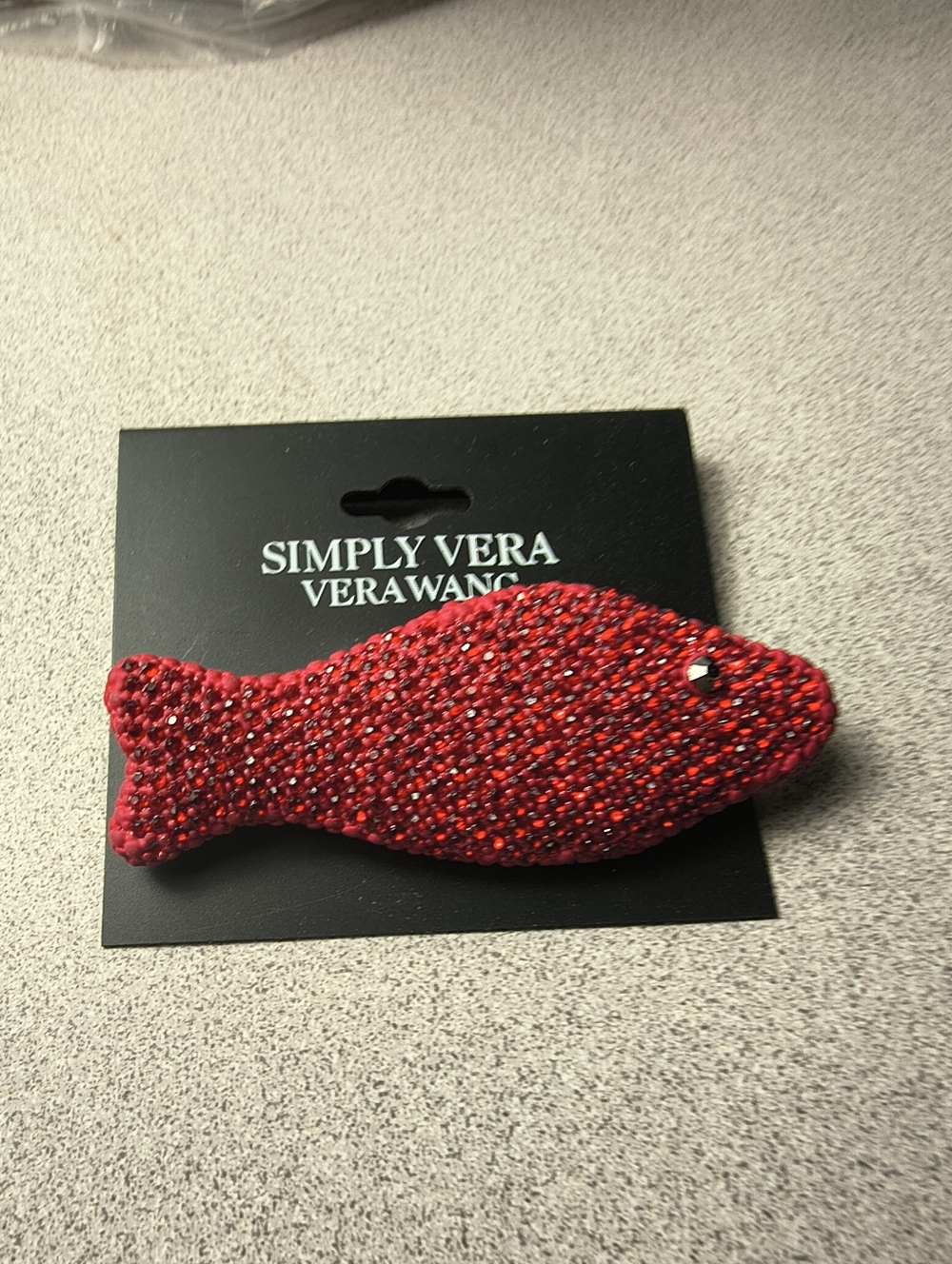Simply Vera Vera Wang Swedish Fish Pin